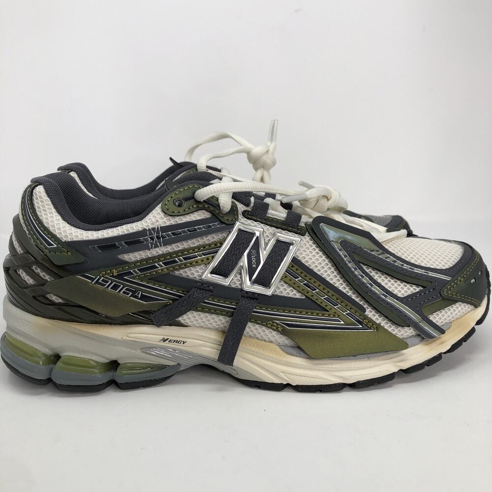 New Balance 1906A Unisex W12.5/M11 Green Mesh Lace Up Casual Sneaker - Picture 11 of 14